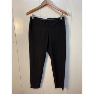 Sweat Shaper Lined Black Capri Length  Leggings 25" inseam 2XL